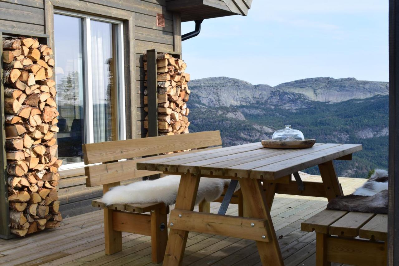 Ferienhaus Fjellblikken Sinnes Esterno foto